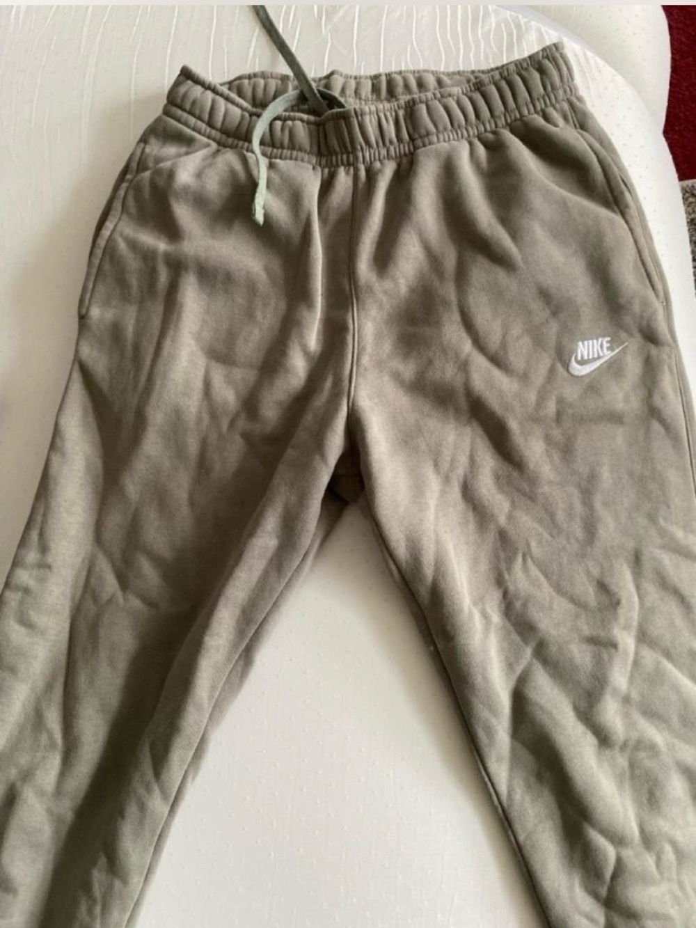 Nike Men’s Olive Green Fleece Joggers